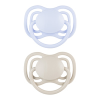 Canpol Babies Smoczek Silikonowy DentalAir 0-6 miesięcy, 2 sztuki