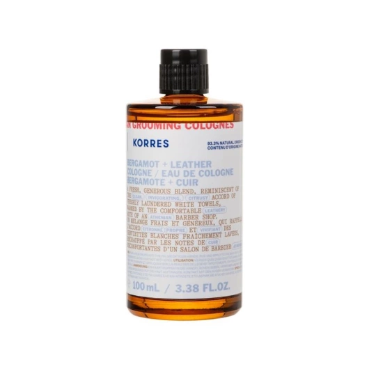 Korres Achillea Men Bergamot + Leather Cologne Woda kolońska, 50 ml