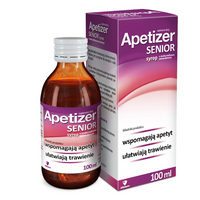 Apetizer SENIOR Syrop o smaku malinowo-porzeczkowym 100 ml