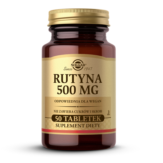 SOLGAR Rutyna 0,5 g x 50 tabletek 