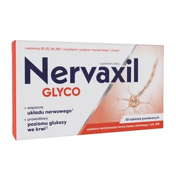 Nervaxil Glyco, 30 tabletek powlekanych