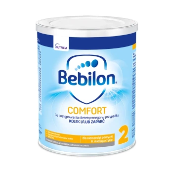 Bebilon Comfort 2, żywność specjalnego przeznaczenia medycznego dla niemowląt od 6. miesiąca, 400 g