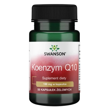 Swanson Koenzym Q10 100 mg, 50 kapsułek