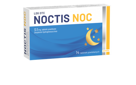 NOCTIS Noc 12,5mg, 14 tabletek powlekanych