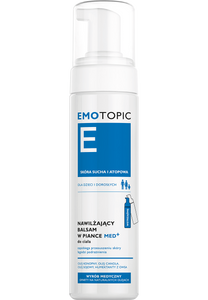 EMOTOPIC Nawilżający balsam w piance do ciała, 200ml