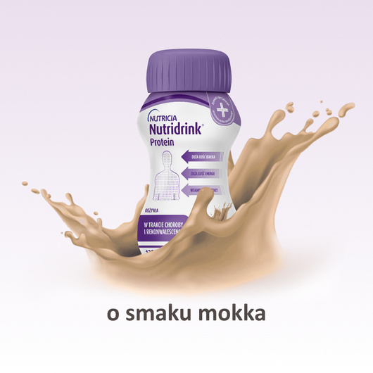 Nutridrink Protein o smaku mokka 4x125 ml