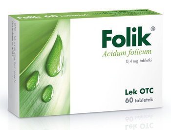 FOLIK 0,4 mg x 60 tabletek