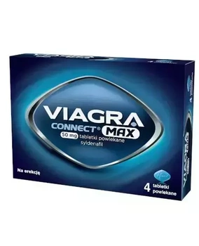 Viagra Connect Max tabletki powlekane 50mg, 4 tabletki