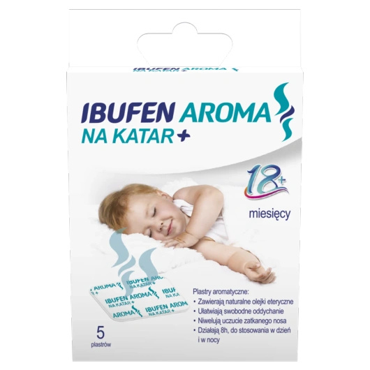 Ibufen Aroma Na Katar+ powyżej 18 miesiąca, 5 sztuk