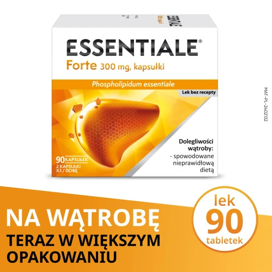 Essentiale Forte 300 mg, 90 kapsułek