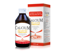 Calcium HASCO syrop truskawka 150ml