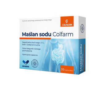COLFARM Maślan Sodu, 30 kapsułek