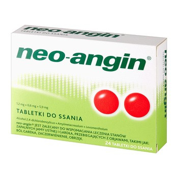 NEO-ANGIN x 24 tabletki do ssania