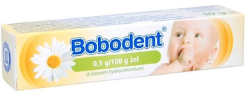 BOBODENT 0,5g/100 g żel na ząbkowanie 10g