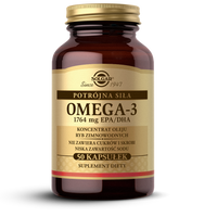 SOLGAR Omega 3 1764 mg EPA i DHA, 50 kapsułek