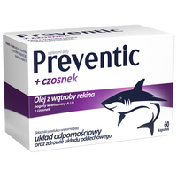 PREVENTIC + czosnek, 60 kapsułek