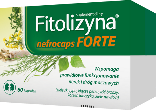 Fitolizyna Nefrocaps Forte, 60 kapsułek