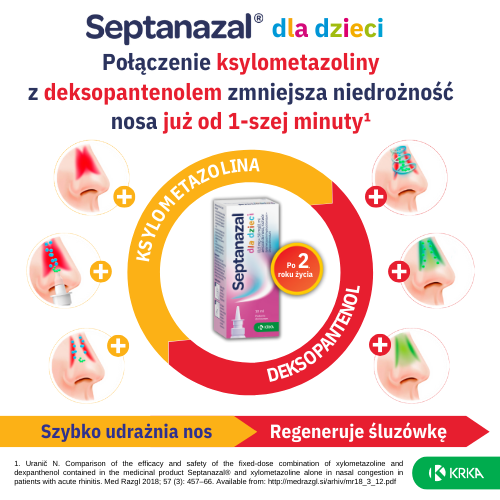 SEPTANAZAL dla dzieci aerozol do nosa 10 ml