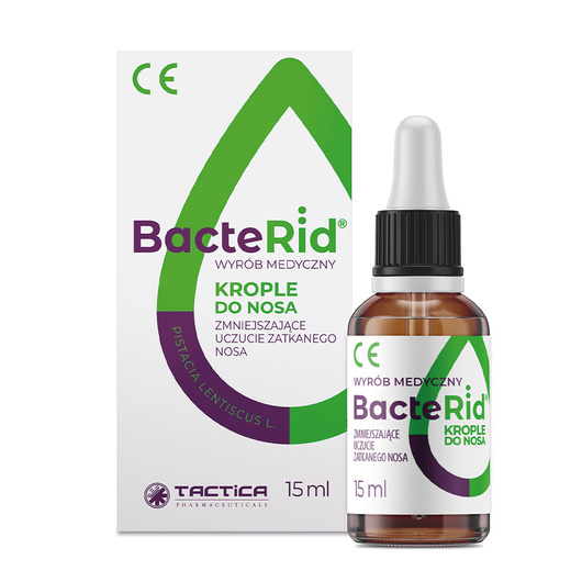 Bacterid Krople do nosa, 15 ml