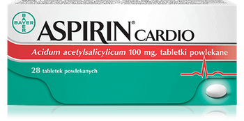 Aspirin Cardio 100mg tabletki powlekane, 28 sztuk