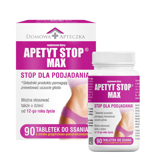 APETYT STOP MAX x 90 tabletek do ssania