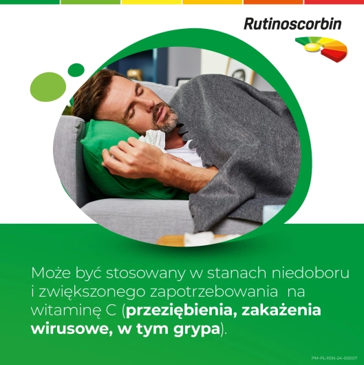 Rutinoscorbin (25 mg + 100 mg), 90 tabletek powlekanych