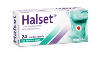 HALSET 1,5 mg, 24 tabletki do ssania