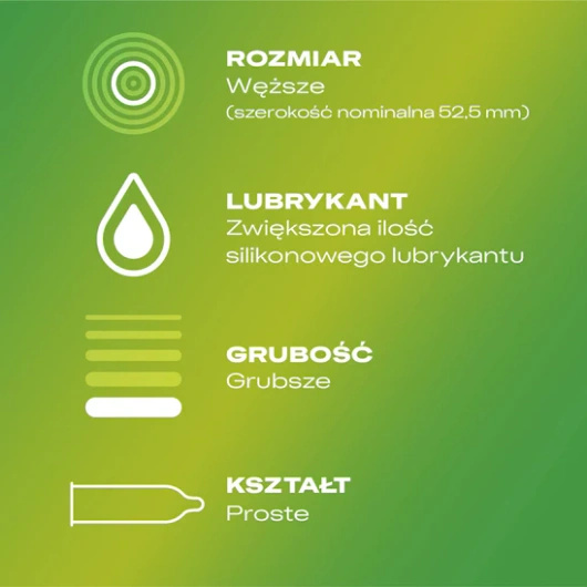 Durex Arouser Prezerwatywy z prążkami, 3 sztuki