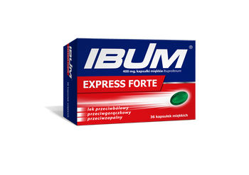 IBUM EXPRESS FORTE 400 mg, 36 kapsułek