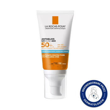 LA ROCHE-POSAY Anthelios Krem nawilżający UV MUNE SPF50+, 50ml
