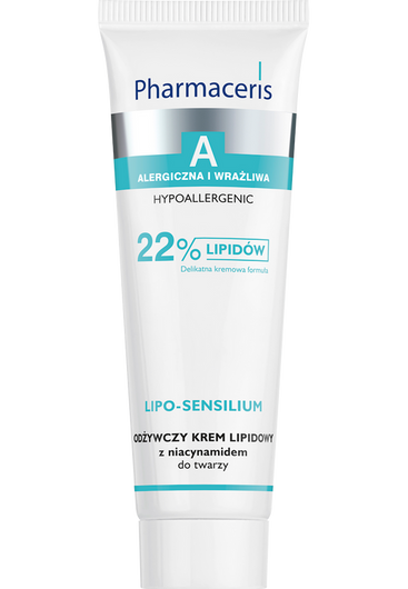 Pharmaceris A Lipo-Sensilium Odżywczy krem lipidowy z niacynamidem, 50 ml