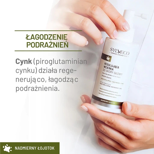 Sylveco Dermo Nadmierny Łojotok Regulująca wcierka do skóry głowy, 145 ml