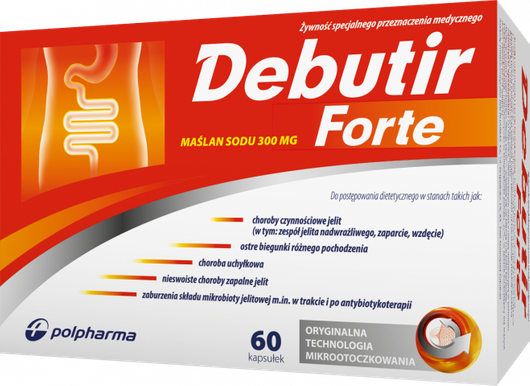 DEBUTIR FORTE x 60 kapsułek