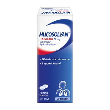 MUCOSOLVAN 30 mg, 20 tabletek