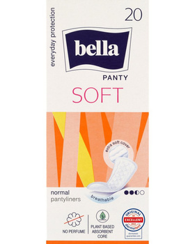 Wkładki higieniczne BELLA PANTY SOFT, 20 sztuk