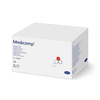 MEDICOMP Kompresy niejałowe 10cm x 20cm, 100 sztuk