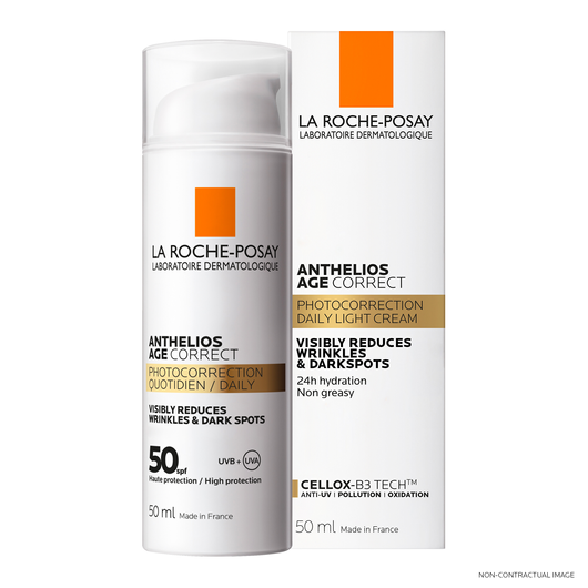 LA ROCHE-POSAY ANTHELIOS AGE CORRECT Fotoprotekcja w lekkim kremie SPF50 50ml