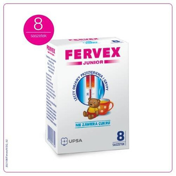 FERVEX JUNIOR granulat x 8 saszetek