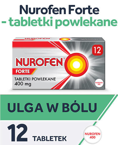 NUROFEN FORTE x 12 tabletek powlekanych