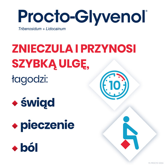 PROCTO-GLYVENOL, 10 czopków
