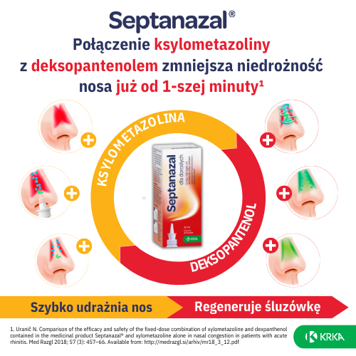 SEPTANAZAL dla dorosłych spray do nosa 10 ml