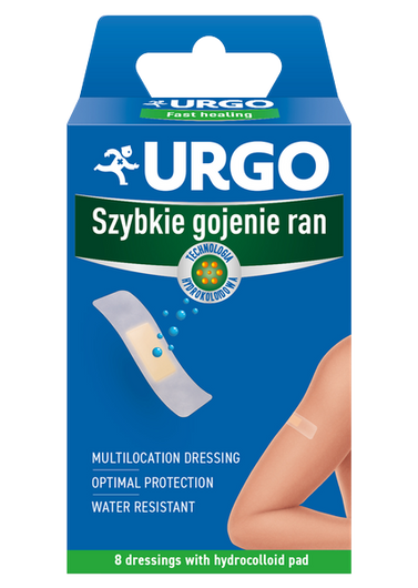 Opatrunek URGO Szybkie gojenie ran, 8 sztuk