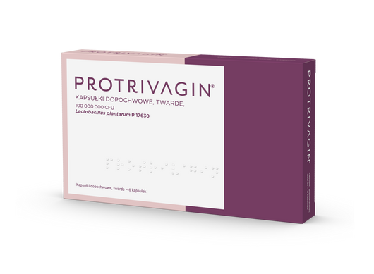 Protrivagin, 6 kapsułek dopochwowych twardych