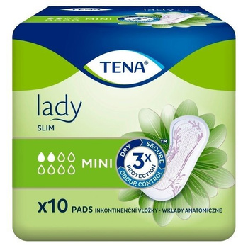 TENA Lady Slim Mini podpaski, 10 sztuk