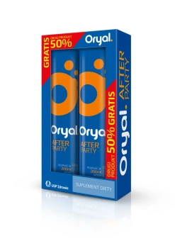 Oryal After Party, 2 poj. x 18tabletek musujących