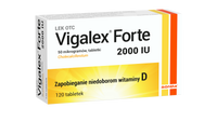 VIGALEX Forte 2000 I.U.,120 tabletek