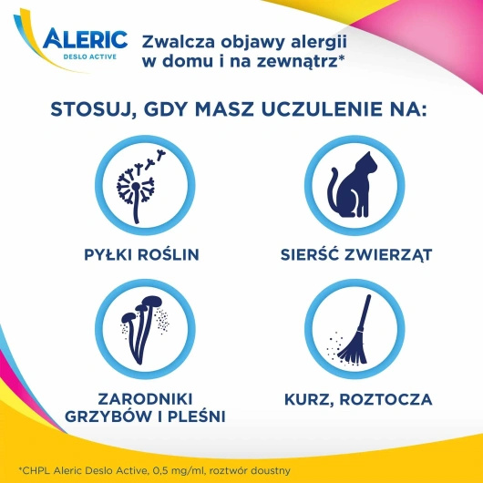 ALERIC DESLO ACTIVE 0,5 mg/ml roztwór doustny 60 ml