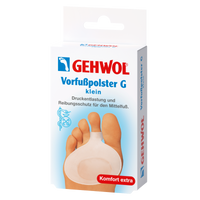 Gehwol Poduszka żelowa przeciwuciskowa do przedstopia Mała, 2 sztuki