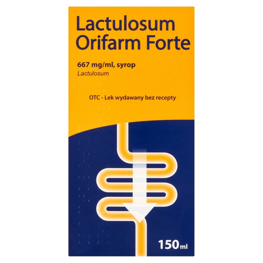 Lactulosum Orifarm Forte syrop 667mg/ml, 150ml