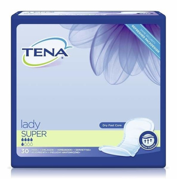 TENA LADY SUPER podpaski x 30 sztuk
